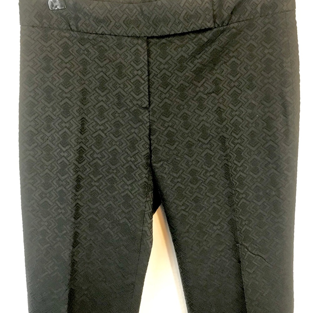 Elie Tahari Jaquard Pants Vintage Tencel Blend 4 - Picture 5 of 11